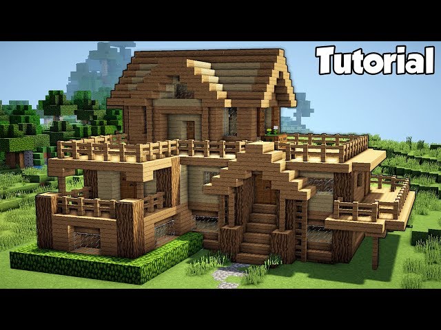 Minecraft: Starter House Tutorial - How to Build a House in Minecraft (Easy!)