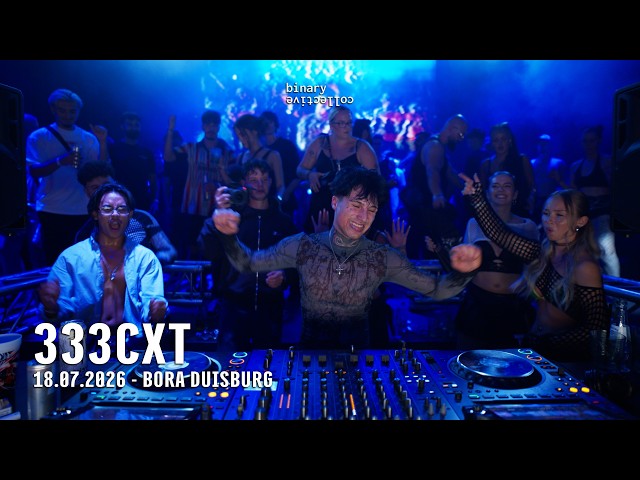 Hard Techno Set by 333CXT @ Binary Club Rave 18/07/26