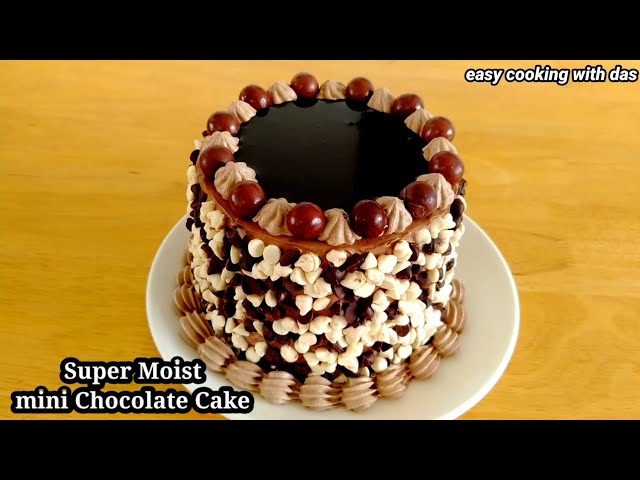 super moist mini chocolate cake | Chocolate cake | cake recipe | easy cooking with das