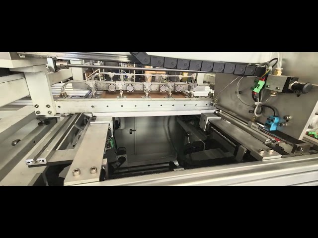 Canvas stretching machine : production showing for 500x400mm MDF frame