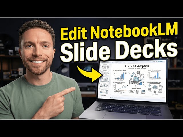 How To Make STUNNING Slide Decks With NotebookLM! (+ How To Edit Them)