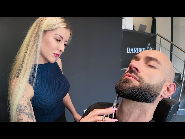 🔝 Shave, Trim & Massage PERFECTION [Watch to relax] – Brno 🇨🇿