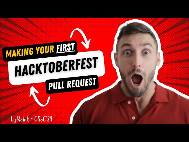Hacktoberfest : 5 Steps away to create your 1st PR, Live demo [HINDI]