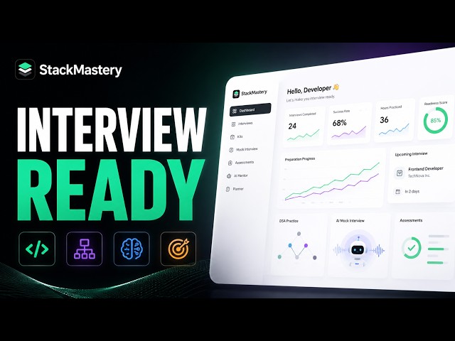 StackMastery – The Complete AI-Powered Interview Preparation Platform for Developers 🚀