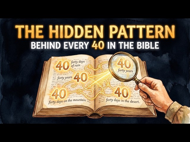 THE HIDDEN PATTERN BEHIND EVERY 40 IN THE BIBLE