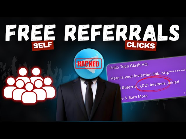 Easiest Way To Get Free Referral In Telegram Bots 2026 - Try This Unlimited Method Now