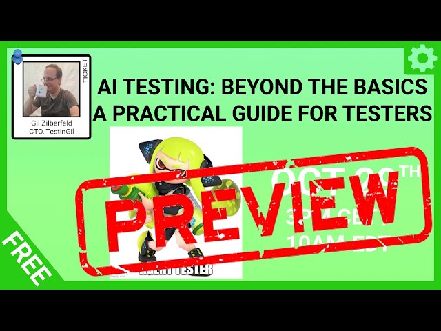 AI Testing - Beyond The Basics - Webinar Teaser