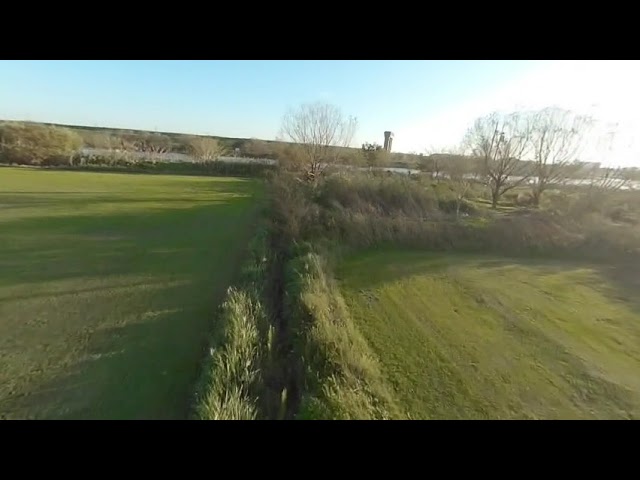 VR180 - Qoocam on a drone