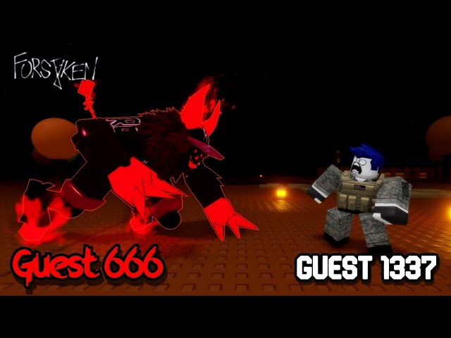 Guest 666 VS Guest 1337 - FORSAKEN ANIMATION