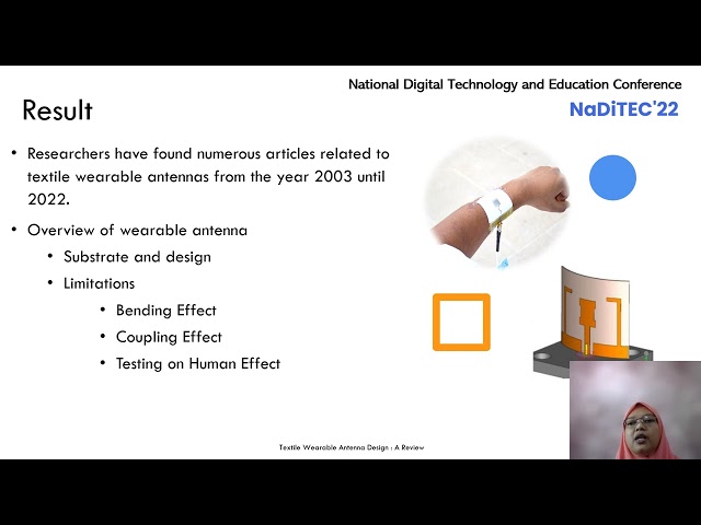 Textile Wearable Antenna Design: A review - NADITEC'22