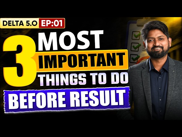 3 Most Important things to Do Before MHTCET 2026 Results by Ankush Sir #mhtcet2026