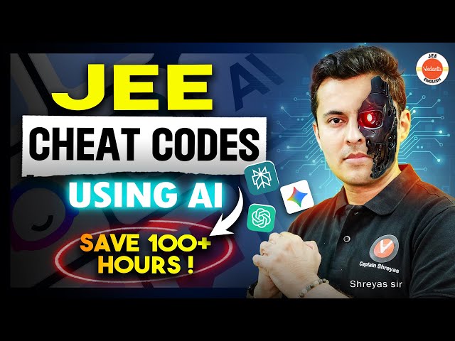 Top AI Tools Every JEE Aspirant Should Use In 2025 🏆 Shreyas Sir #IITJEE