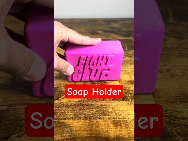 Fight Club Soap Holder 3D print