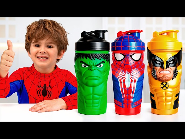 Kids Turn Into Superheroes with the Magic Cocktails