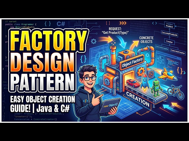 Factory Design Pattern Example Code  ||  System Design