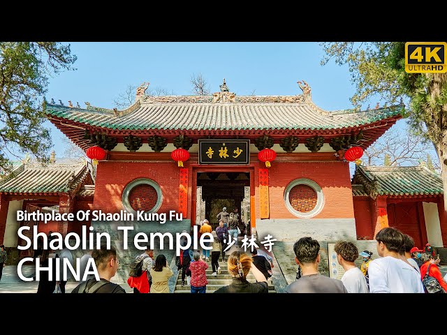 [4K China] Walking In The Birthplace Of Shaolin Kung Fu | 少林寺 | China Walking Tour