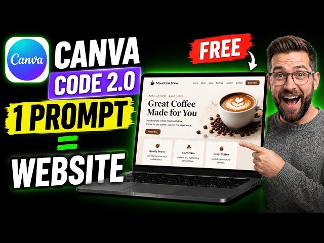Can Canva Code 2.0 Build a REAL Website in 5 Minutes? |Honest Test