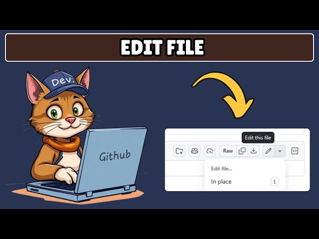 How to Edit File in GitHub Repository