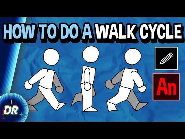 How to Animate a Basic Walk Cycle 🚶