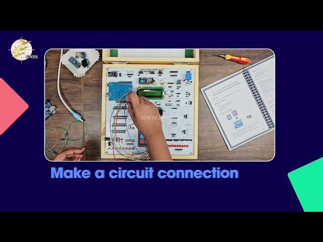 Project 10: DISPLAY KEYPAD WITH RELAY   BNSS IOT Trainer kit version 1