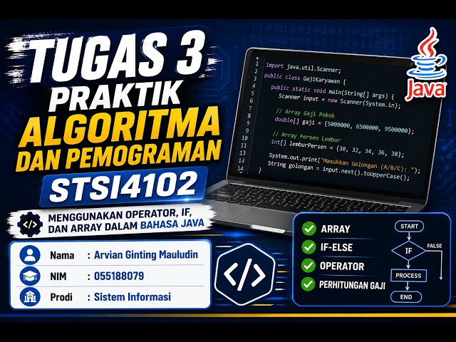 Tugas 3 Praktik Algoritma Dan Pemograman STSI4102