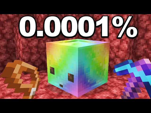 I Trapped Minecraft's Rarest Mobs