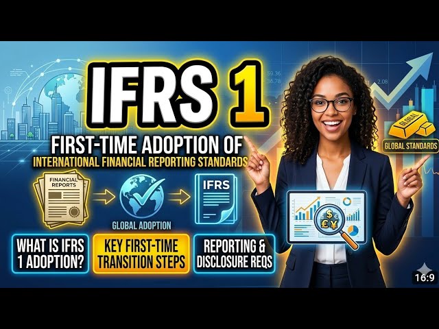 IFRS 1 – First-time Adoption of International Financial Reporting Standards