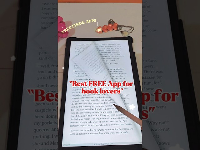 BEST🙀Free🤯 App for Digital Reading Lovers 📚 #youtubeshorts #fyp #viral