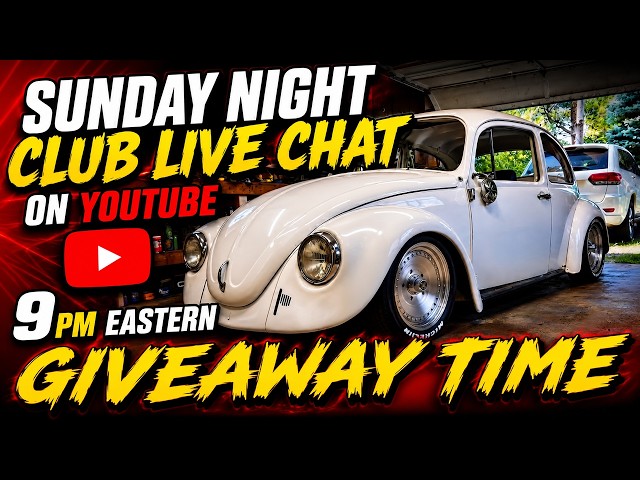 SLADES LIVE CHAT CLUB MEETING - VW BEETLE RESTORATION CHANNEL #sladesbeetle #vwbeetle