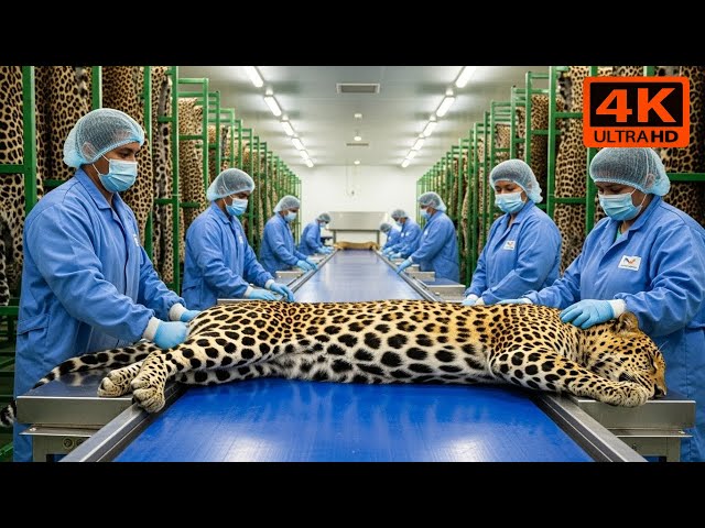Inside the Leopard Leather Factory: Manufacturing Exotic Leopard Leather Goods