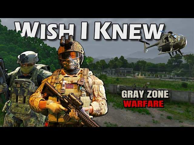 Wish I knew these Beginner Tips & Tricks for Gray Zone Warfare