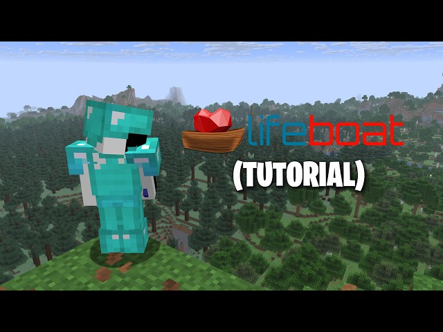 HOW TO PLAY LIFEBOAT SURVIVAL MINECRAFT SMP - Tutorial/Guide