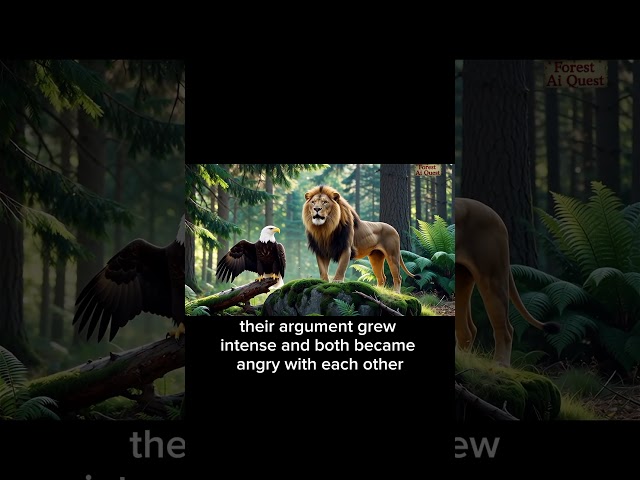 Lion vs Eagle | Who Is the True King of the Jungle?| Powerful Moral Story
