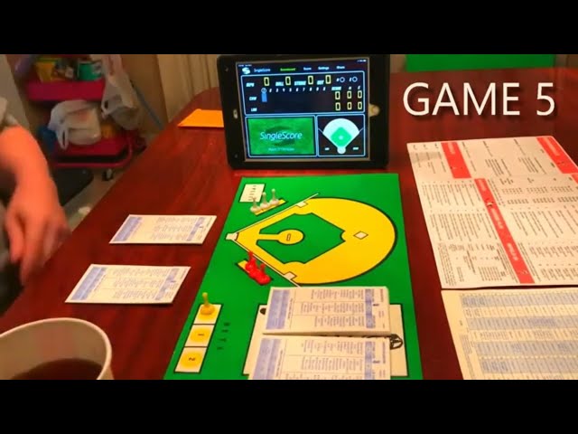 Strat-O-Matic Baseball, C&D: ALCS GAME 5, White Sox at Angels