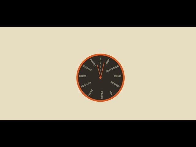 New Year 2018 Pure CSS Animation | tebcode