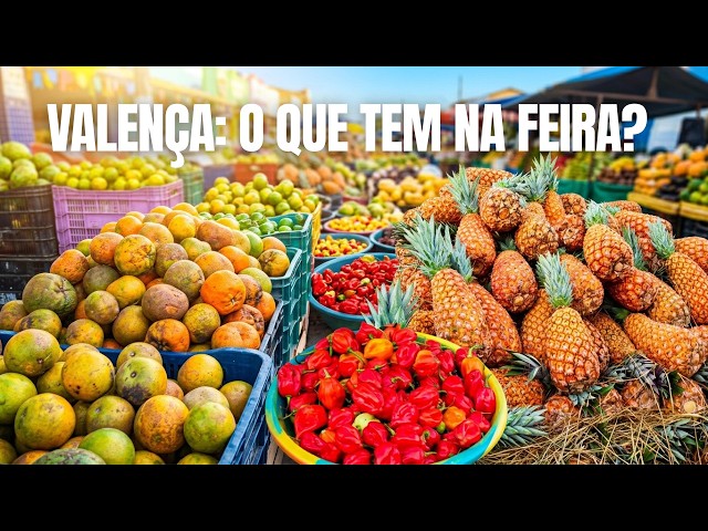 Valença, Bahia: What do we find at the farmers' market?