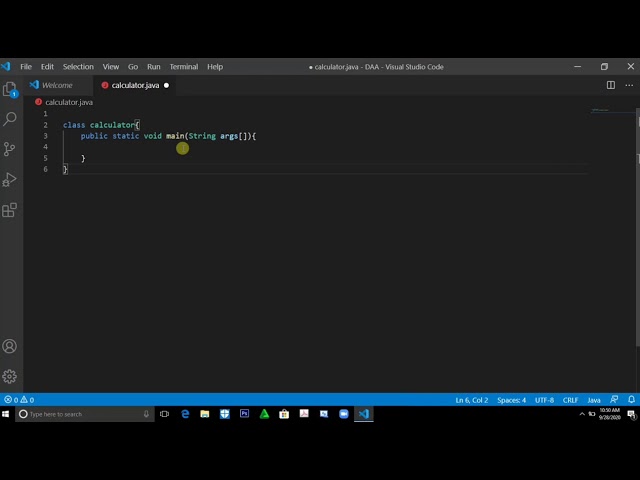 How to make Basic Calculator using multiple methods in java