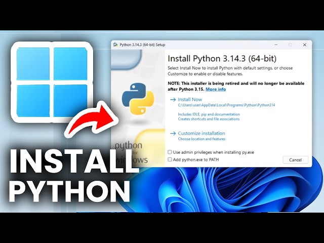 How To Install Python On Windows 11 - Step By Step
