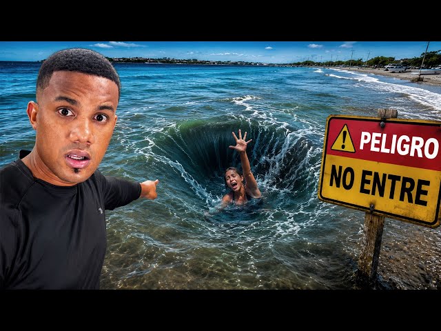 The Baní Beach that swallows people