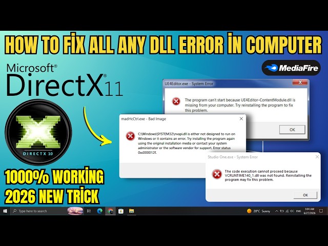 DirectX DLL Error? Fix It Fast on Windows 10 & 11