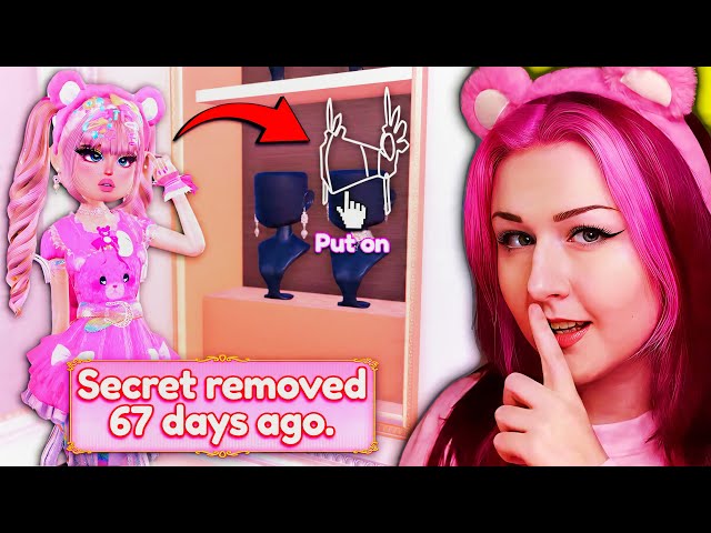 DTI DELETED These SECRETS That They NEVER Wanted YOU To FIND | ROBLOX Dress to Impress