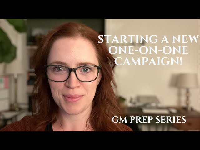 How to Start a New One-on-One D&D Campaign