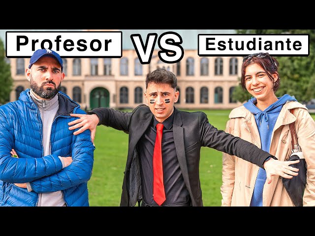PROFESSOR vs. UNIVERSITY STUDENTS