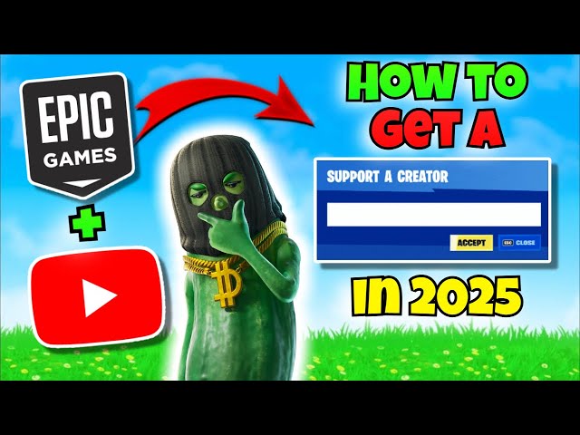 How To Get a FORTNITE CREATOR CODE in 2025