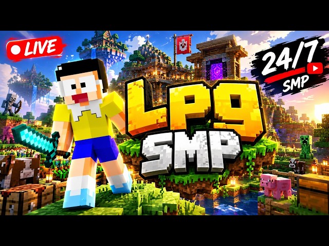 MINECRAFT LIVE PUBLIC SMP 24/7 ONLINE | JAVA / BEDROCK & POCKET EDITION #minecraft #live #shortlive