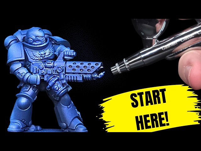 Airbrushing Miniatures? START HERE! Complete Beginner's Guide