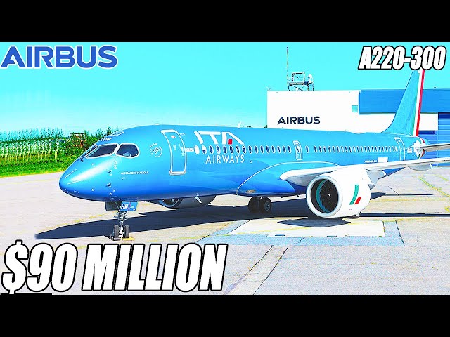 Inside The $90 Million Airbus A220-300