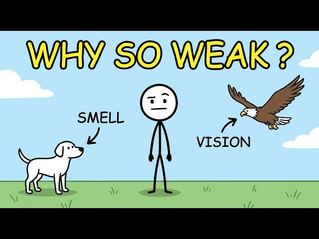 Why Are Human Senses So Weak ?