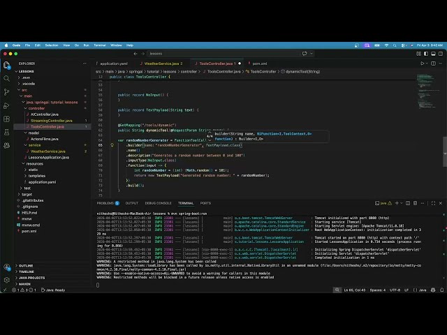 Dynamic Tool Calling