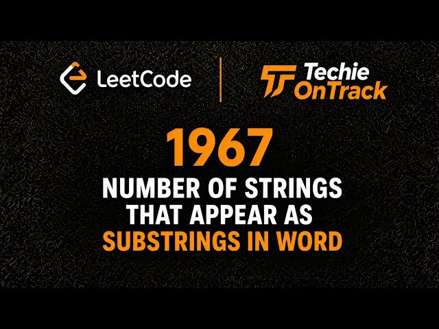 1967. Number of Strings That Appear as Substrings in Word | POTD 29 June 2026 | C++ | Leetcode